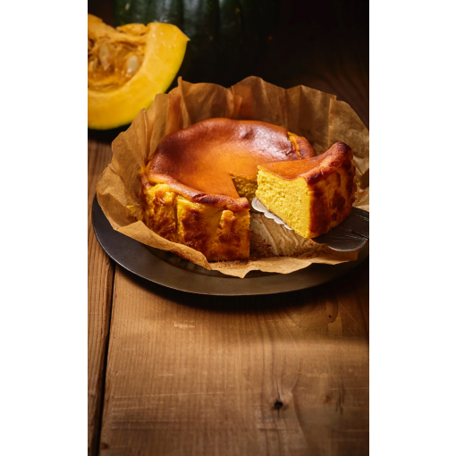 旬のかぼちゃを使用した、食欲の秋にぴったりなベイクドチーズケーキ新登場！
