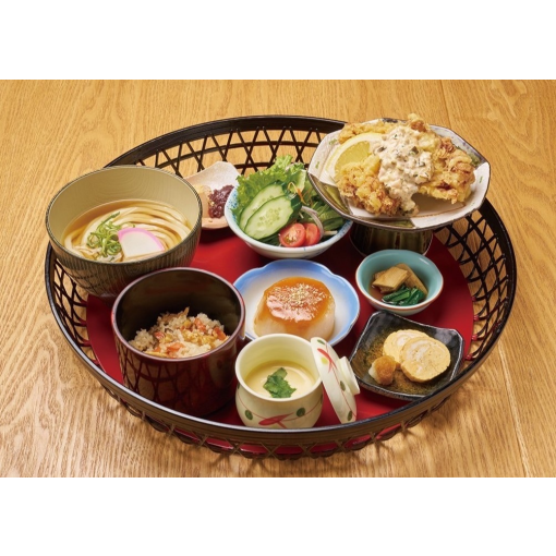 鶏天 和風タルタル 御膳