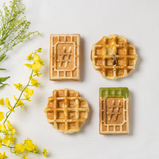 ＃春の限定ワッフル登場＃