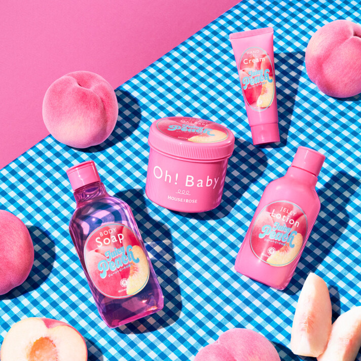 Oh!Baby ボディスムーザー ジューシーピーチの香り(350g)　1,760円