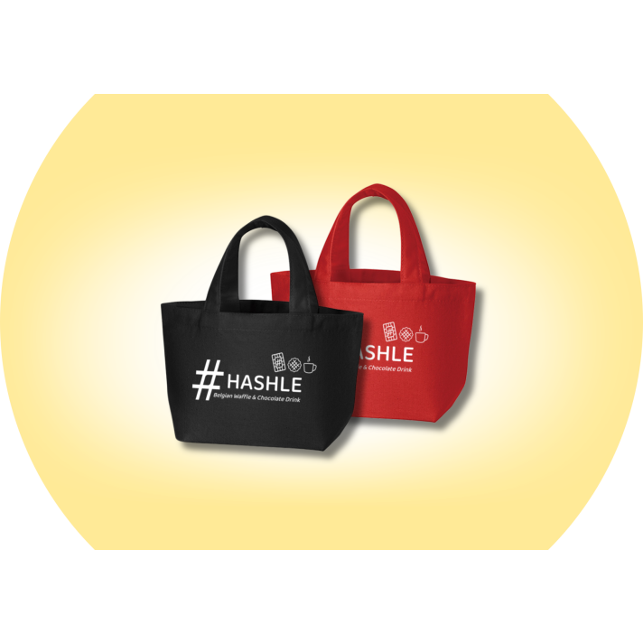 ミニワッフル トートバッグセット(ミニワッフル4個/トートバッグ)　600円