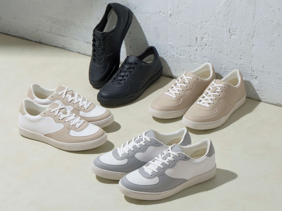 【生活防水】母趾にやさしいスニーカー